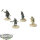 Graufreud - 4x Greyjoy: Heroes - Starter Set - teilweise bemalt