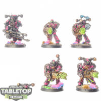 Chaos Space Marines - 5 Noise Marines - bemalt