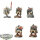 Space Marines - 5x Scouts klassisch - bemalt