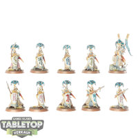 Lumineth Realm Lords - 10 Vanari Auralan Wardens - bemalt