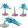 Aeldari - 3x Windriders - teilweise bemalt