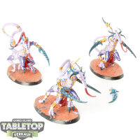 Hedonites of Slaanesh - 3 Fiends - bemalt