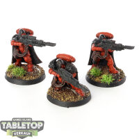 Space Marines - 3x Eliminators - teilweise bemalt