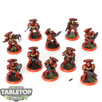 Space Marines - 10x Intercessors - bemalt