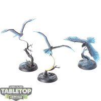 Stormcast Eternals - 3x Aetherwings - teilweise bemalt