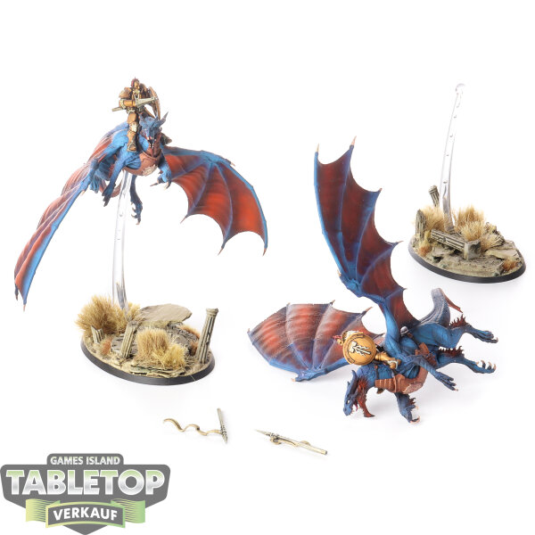 Stormcast Eternals - 2x Stormdrake Guard - bemalt