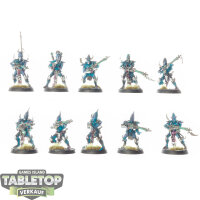 Drukhari - 10 Kabalite Warriors - bemalt