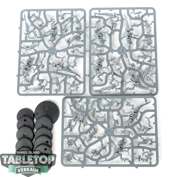 Tyraniden - 10x Termagants - im Gussrahmen