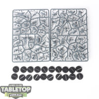 Skaven - 20 Clanrats - im Gussrahmen