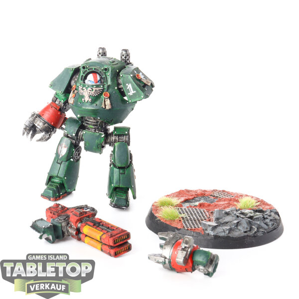 Dark Angels - Contemptor Dreadnought classic - bemalt