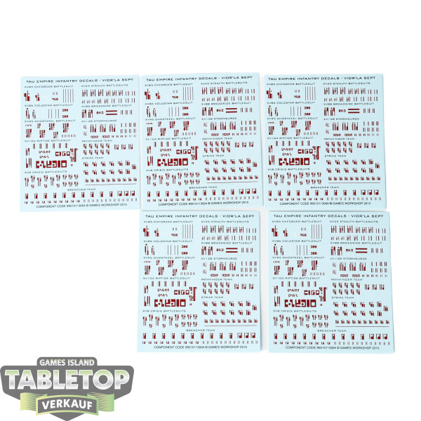 Tau Empire - Transfer Sheet - Sonstiges