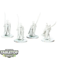 HdR Figuren - Gut - 4 High Elf Warriors - grundiert