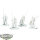 HdR Figuren - Gut - 4 High Elf Warriors - grundiert