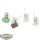 HdR Figuren - Gut - 4 High Elf Warriors - unbemalt