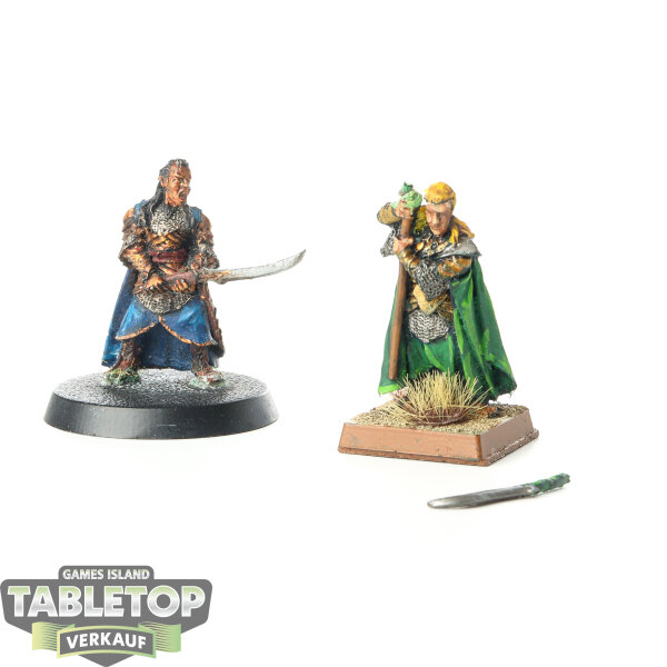 HdR Figuren - Gut - Elrond™ and Gil-galad - bemalt