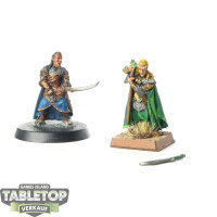 HdR Figuren - Gut - Elrond™ and Gil-galad - bemalt