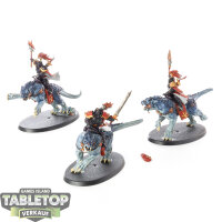 Stormcast Eternals - 3 Evocators on Celestial Dracolines...