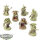 Death Guard - 7 Plague Marines - teilweise bemalt