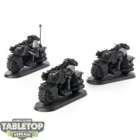 Dark Angels - 3 Biker  - grundiert
