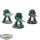 Space Marines - 3 Primaris Eradicators - teilweise bemalt