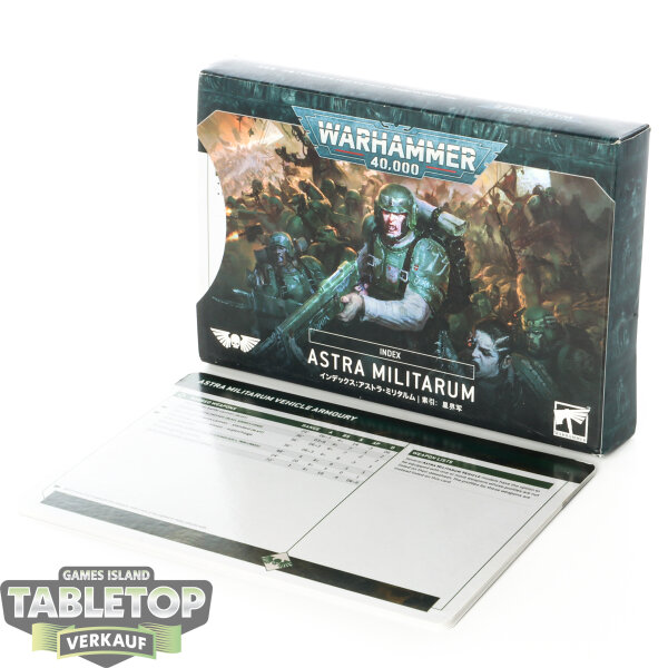 Astra Militarum - Index Cards 10th Edition - englisch