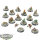 Miniaturen - 15x Dodgers Goblin Team Fantasie Fußball - bemalt