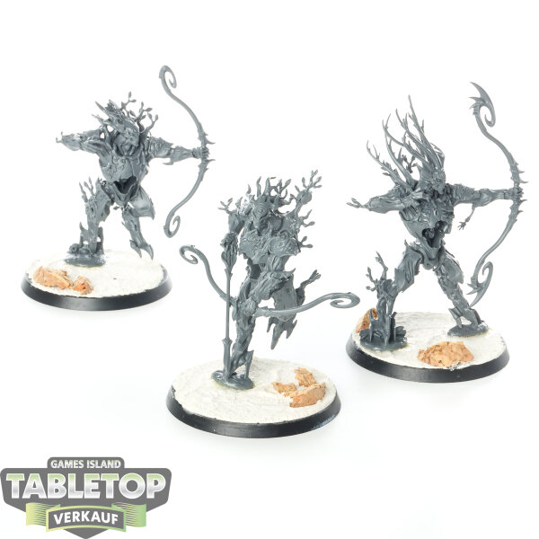 Sylvaneth - 3 Kurnoth Hunters - unbemalt