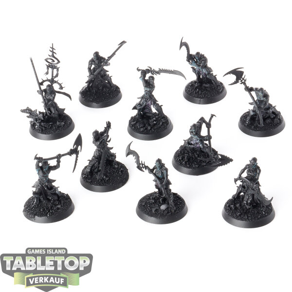 Idoneth Deepkin - 10 Namarti Thralls - grundiert