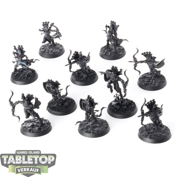 Idoneth Deepkin - 10 Namarti Reavers - grundiert