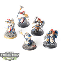 Stormcast Eternals - 5x Sequitors - bemalt