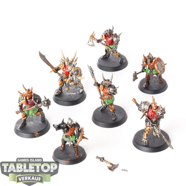Age of Sigmar: Warcry - 7 Chaos Legionnaires - bemalt