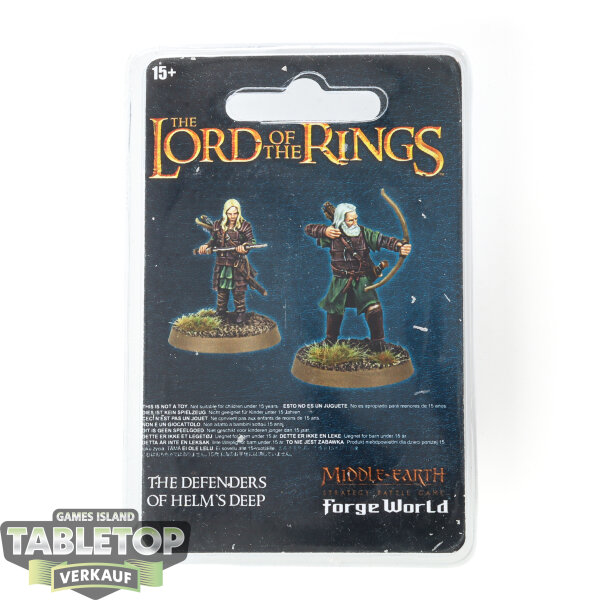 HdR Figuren - Gut - 2 Defenders of Helms Deep™ - Originalverpackt / Neu
