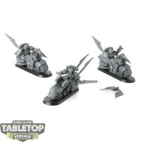 Dark Angels - 3 Ravenwing Bike Squadron - unbemalt