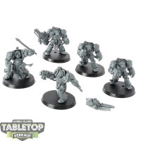 Dark Angels - 5 Deathwing Terminator klassisch - unbemalt