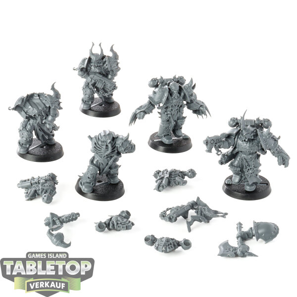 Chaos Space Marines - 5 Chosen klassisch - unbemalt