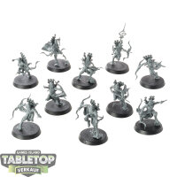 Hedonites of Slaanesh - 10 Blissbarb Archers - unbemalt