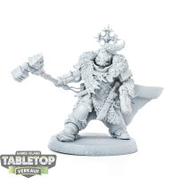 Space Wolves - Wolf Guard Battle Leader - grundiert