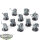 Chaos Space Marines - 10 Chaos Warriors - unbemalt