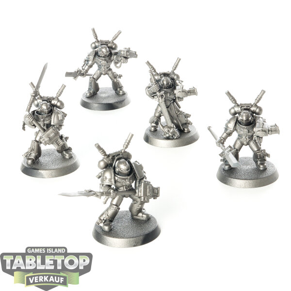 Grey Knights - 5x Interceptor Squad - grundiert