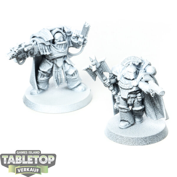 Horus Heresy - Legion Cataphractii Praetor & Chaplain Consul - grundiert