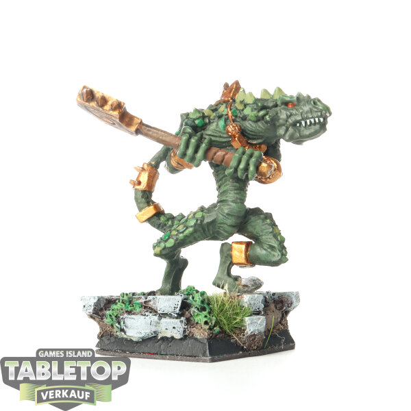 Lizardmen - 1x Kroxigor klassisch - bemalt