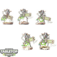 Necrons - 5x Immortals - bemalt