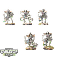 Necrons - 5x Immortals - bemalt