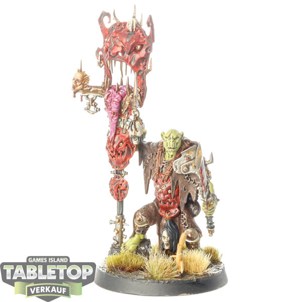 Orruk Warclans - Murknob with Belcha-banna - bemalt