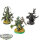 Death Guard - 3x Chosen of Mortarion - teilweise bemalt