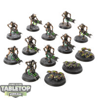 Necrons - 10 Necron Warriors - bemalt