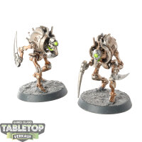 Necrons - 2 Cryptothralls - bemalt