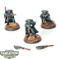 Space Marines - 3 Eliminators - bemalt