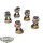 Dark Angels - 5 Tactical Squad klassisch - bemalt
