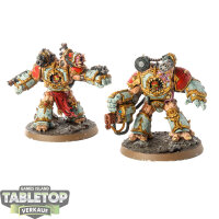 Chaos Space Marines - 2 Obliterators - bemalt